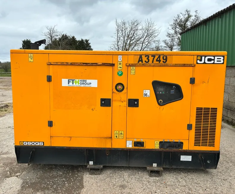 JCB – G90QS – 90kVA Three Phase Diesel Generator
